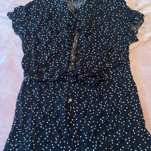 Forever 21 polka dot romper size 3x